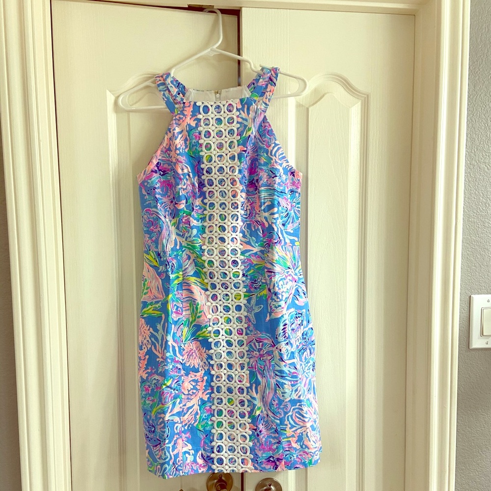 NWT Lilly Pulitzer Pearl Shift Dress Size 4